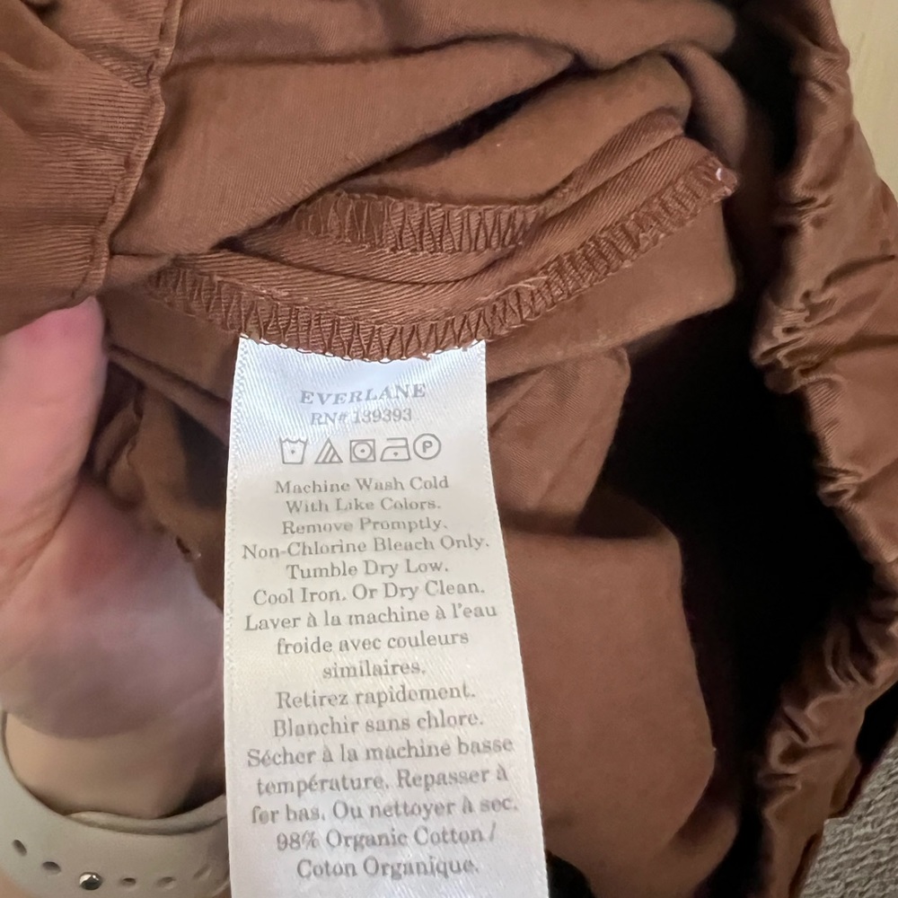 Everlane Brown Easy Pant - Picture 5 of 5